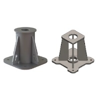  Embase de fixation de type supérieure 