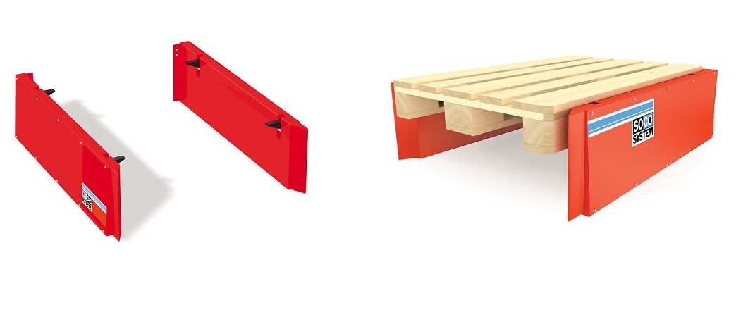  Support pour échange de palettes 