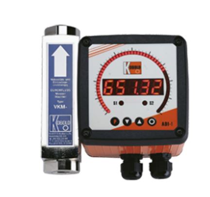  Un indicateur de débit avec flotteur à aimants permanents 