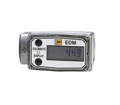  Caractéristiques de l’électronique du débitmètre sur batterie EDM 