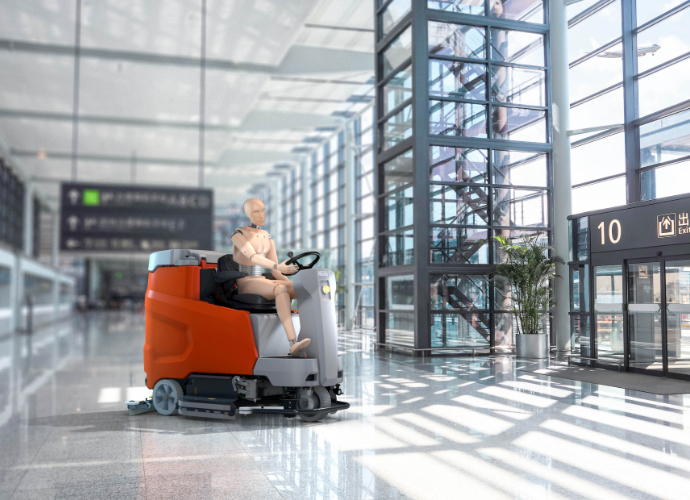  Une autolaveuse électrique puissante et maniable 