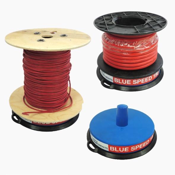 Dérouleur de bobine (+petit touret) vertical BLUE SPEED 190 kg