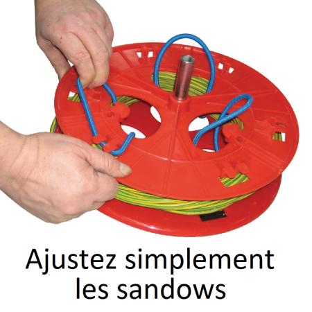 Achat Bobine à sandows QUAD® - pour transformer vos couronnes en bobines