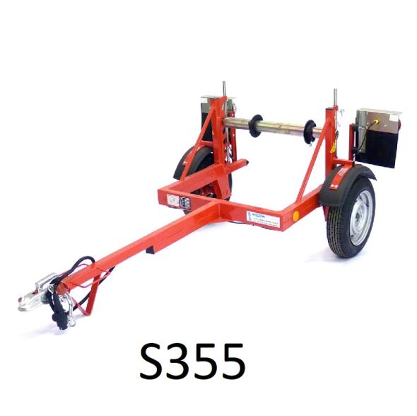 Remorque porte touret type CBN 355 kg - S355