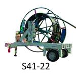 Remorque dérouleuse de chantier 2900 kg - touret type GAZ - non immatriculable - CABLE EQUIPEMENTS