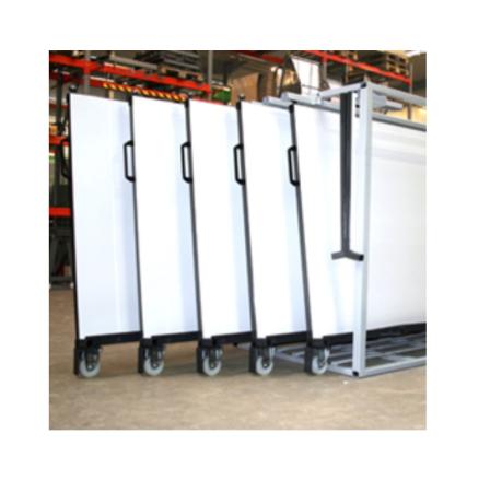 Vente Rack de stockage vertical à plateaux extractibles - tôles plaques (SEGEMA)