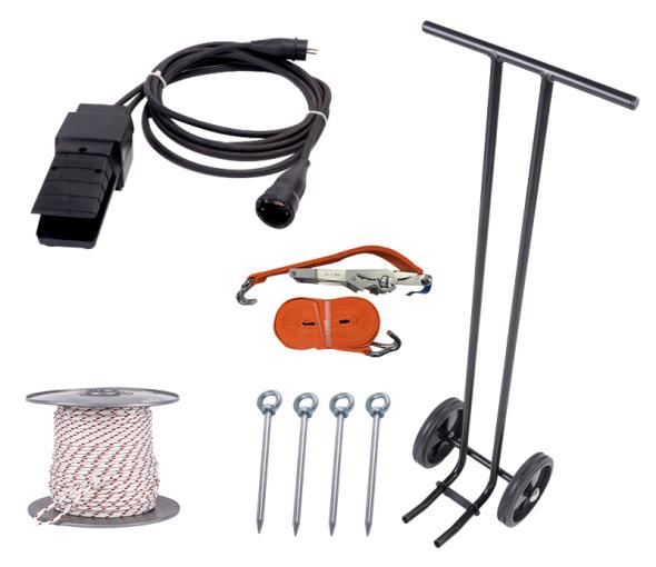 Comparateur Treuil à cabestans électriques pour tirage de câble CAB