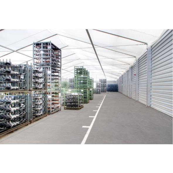 Hall de stockage industriel modulable