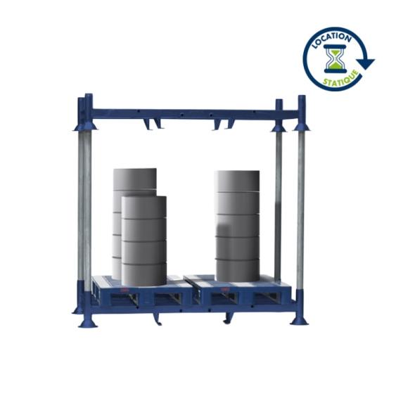 Location de palette tubulaire TERACK double