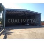 Hangar ouvert pour chantier agriculture environnement - CUALIMETAL