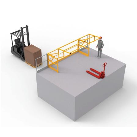 Barrière écluse pour plafond bas SG0