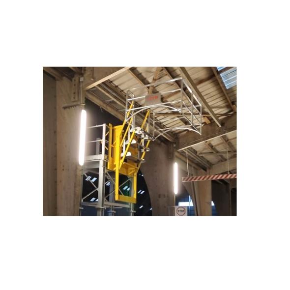 Devis Escalier abattant sécurisé avec encorbellement pour citerne ou conteneur