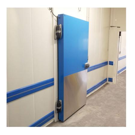 Porte frigorifique pivotante pour froid négatif