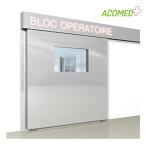 Porte inox coulissante automatique étanche - ACORA