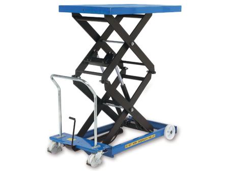 Table élévatrice 2 ciseaux à levée manuelle SC-D-M