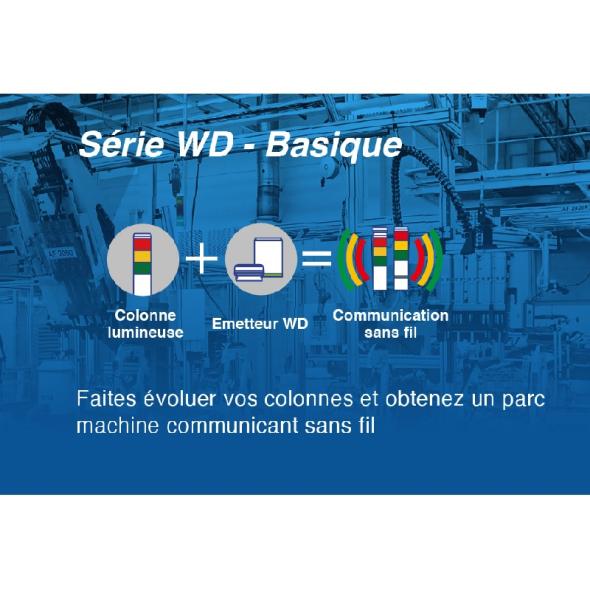 Système d'acquisition de données et remontée d'informations machine WD