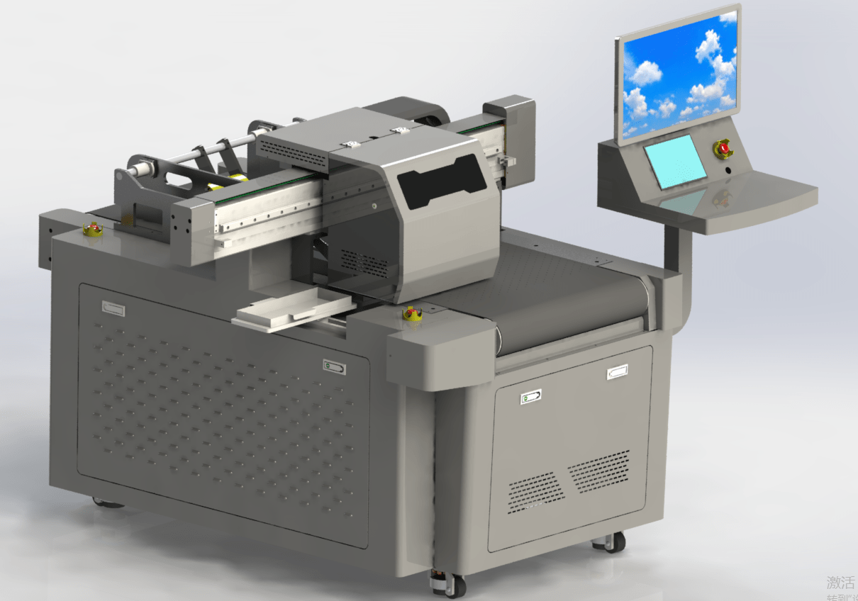 Prix Imprimante 4 couleurs d'emballage carton papier bois Imprint PP300