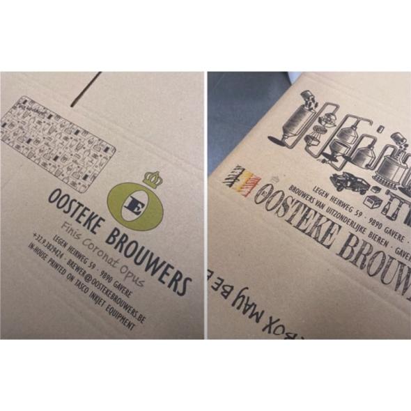 Imprimante 4 couleurs d'emballage carton papier bois Imprint PP300