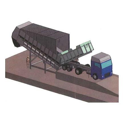 Devis Déchargeur de vrac automatique pour benne et camion