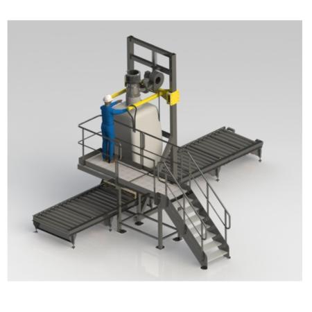 Remplisseuse de big bag automatique avec pesage