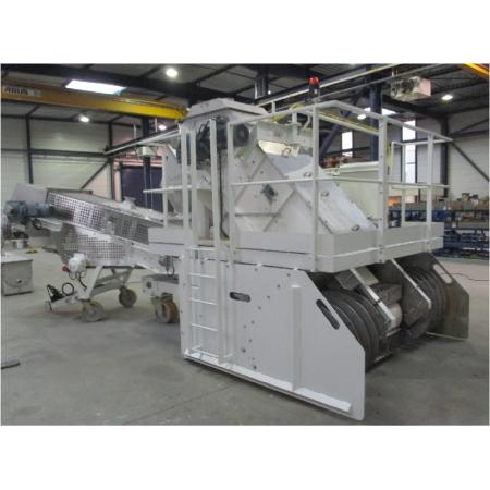 Pelleteur motorisé pour reprise au tas de vrac industriel