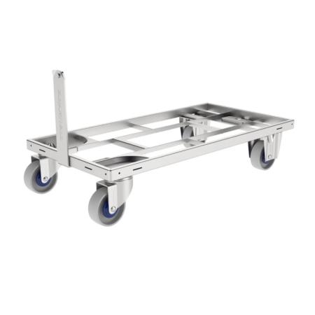 Embase roulante Lean Dolly pour bacs plastiques norme Europe