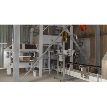 Ligne d'ensachage de sacs automatique