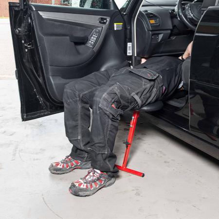 Banc de soutien pour garagiste réglable en hauteur
