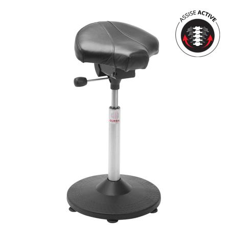 Siège-selle à assise active inclinable Gamma Trumpet 42-3-001-0-000