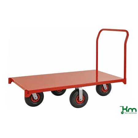 Achat Chariot plateforme manuel pour palette - charge longue 1200 kg