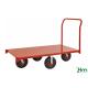 Achat Chariot plateforme manuel pour palette - charge longue 1200 kg