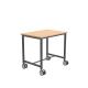 Chiffrage Table de travail mobile à hauteur réglable - plateau inclinable*