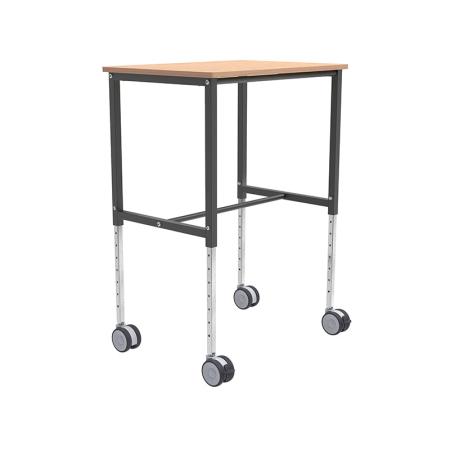 Fabricant Table de travail mobile à hauteur réglable - plateau inclinable*