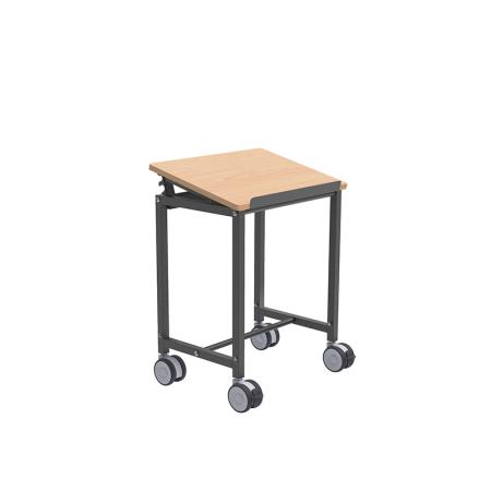 Equipement Table de travail mobile à hauteur réglable - plateau inclinable*