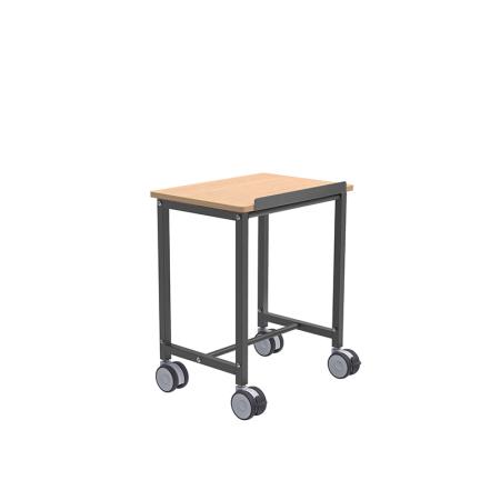 Photo Table de travail mobile à hauteur réglable - plateau inclinable*