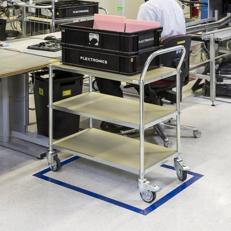 Vente Desserte d'atelier antistatique - 2 ou 3 étagères - 150 kg KM172-ESD (ACTIVERGO)