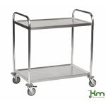 Chariot inox C2 - 2 ou 3 étagères - ACTIVERGO