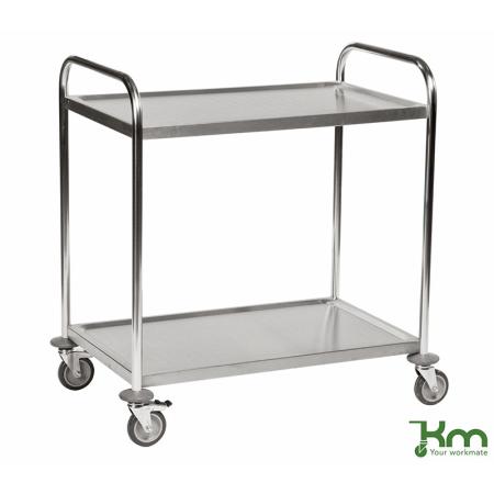 Chariot inox C2 - 2 ou 3 étagères