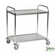 Chariot inox C2 - 2 ou 3 étagères