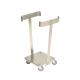 Support porte-sac poubelle inox C3 mobile - 60/125 litres