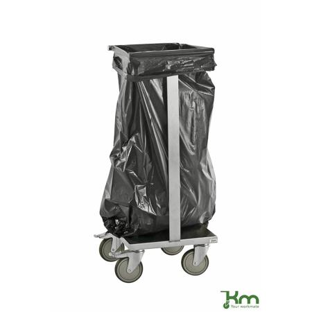Achat Support porte-sac poubelle inox C3 mobile - 60/125 litres