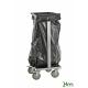Achat Support porte-sac poubelle inox C3 mobile - 60/125 litres