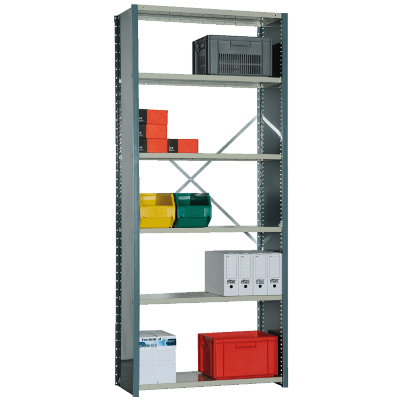 Prix Rayonnage léger à tablettes métalliques sur parois pleines PROFILTOL