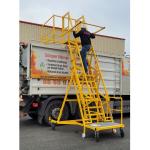 Echelle mobile bidirectionnelle - camion citerne et container - AC2M