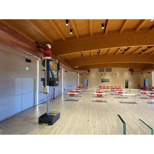 Vente Nacelle manuelle 4 mètres à élévation électrique ELEVAH 40B (AXEO)