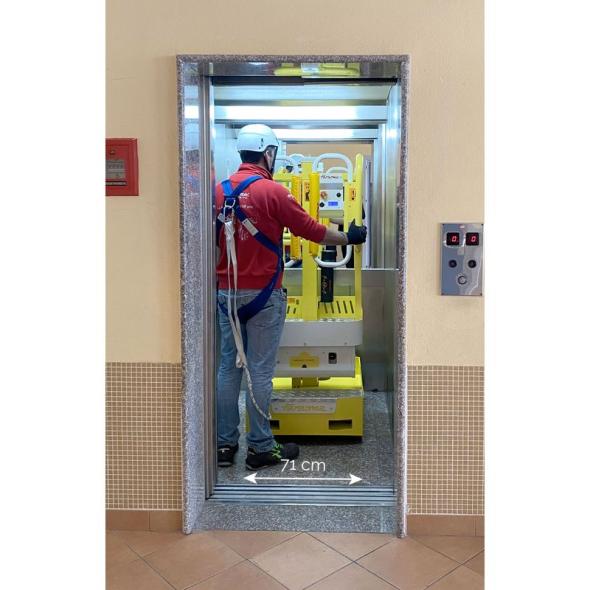 Fabricant Nacelle manuelle 4 mètres à élévation électrique ELEVAH 40B