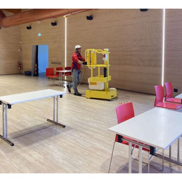 Comparateur Nacelle manuelle 4 mètres à élévation électrique ELEVAH 40B