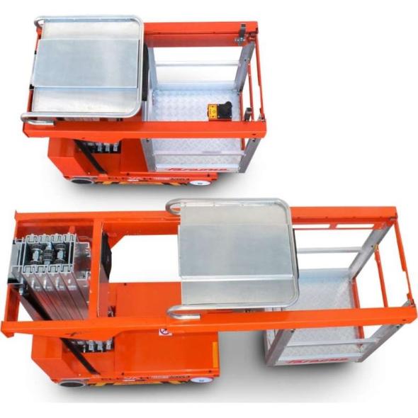 Vente Nacelle verticale électrique à panier extensible - déporté (AXEO)