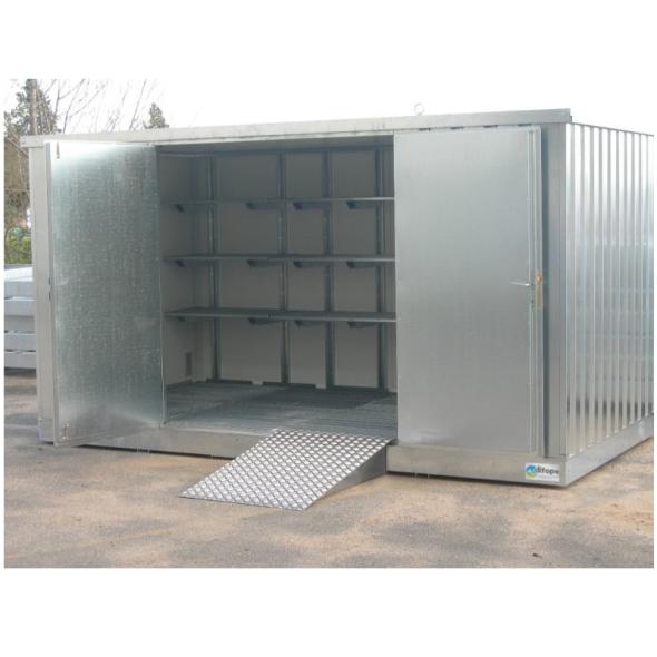 Vente Bungalow de rétention isolé par panneaux sandwich - antigel (DIFOPE)