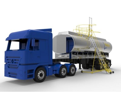 Vente Echelle mobile pour accès au dôme de citerne (TRIAX)